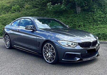 BMW 435i xDrive Coupe grau Reimport M Performance