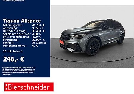 VW Tiguan Allspace Volkswagen 2.0 TSI DSG 4Mo R-Line Black AHK