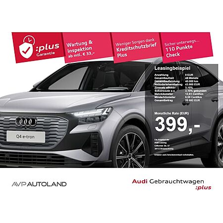 Audi Q4 e-tron leasen