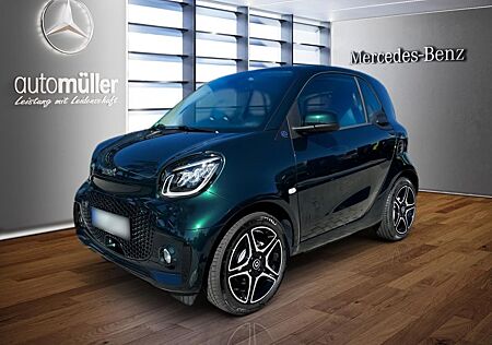 Smart ForTwo EQ prime*BritishRacingGreen*22kW+LED+Pano