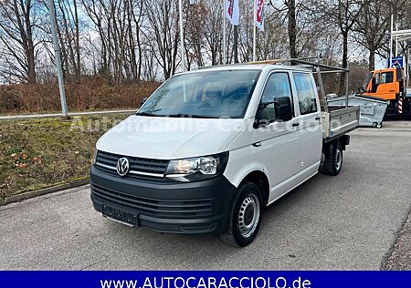 VW T6 Transporter Volkswagen T6 2,0 Tdi Klima Ahk Pritsche Doppelkabine Lang