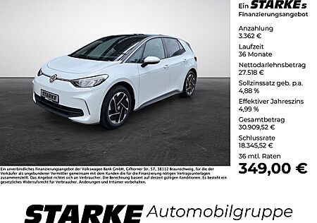 VW ID.3 Volkswagen Pure Standheiz Navi LED Kamera PDC LM Temp