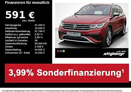 VW Tiguan Allspace Volkswagen Elegance TDI 4x4 AHK+20`+IQ-LIGH