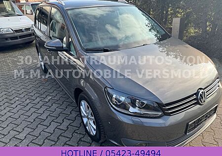 VW Touran Volkswagen Life DSG + Klima+Navi+Sitzh.+ALU+1.Hand
