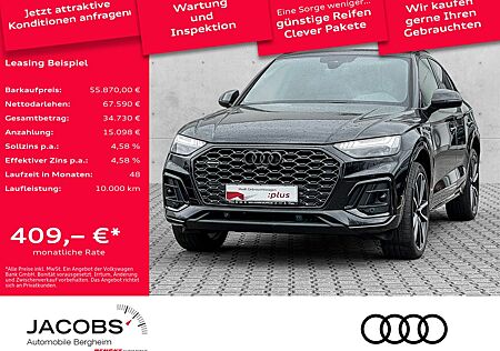 Audi Q5 Sportback 40 TDI S line/Matrix/Kamera/Black