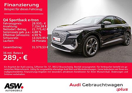 Audi Q4 e-tron Q4 Sportback 40 e-tron S line Navi Matrix ACC VC