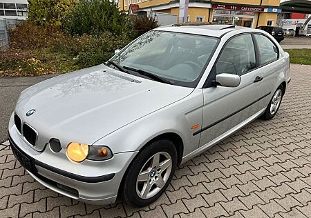 BMW 316ti Baureihe Compact Klima TÜV Neu Schiebedach