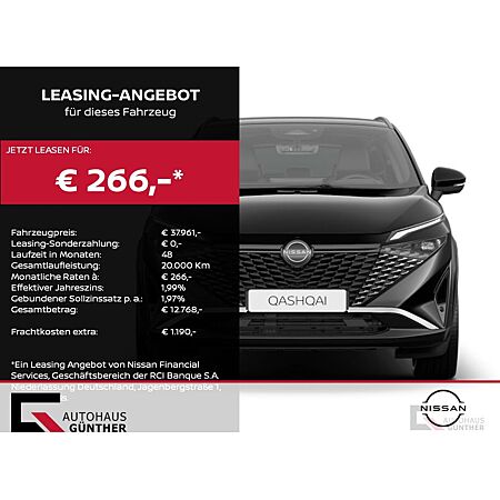 Nissan Qashqai leasen