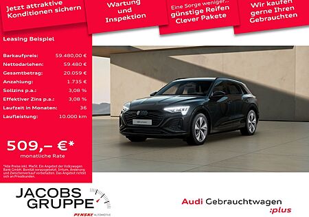 Audi Q8 e-tron 50 S line/All Black/0,25%/Matrix/ACC/H