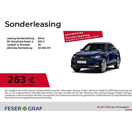 Audi A3 leasen