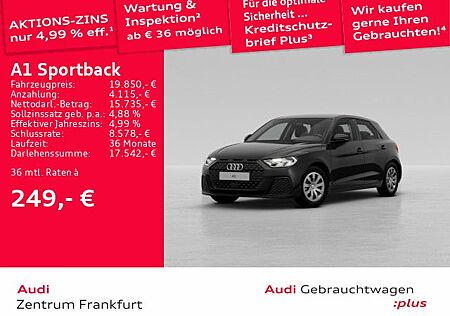 Audi A1 Sportback 25 TFSI S tronic VC DAB PDC