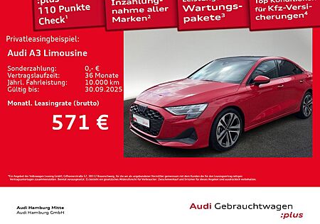 Audi A3 Limousine 35 TFSI advanced S tronic Pano Matr