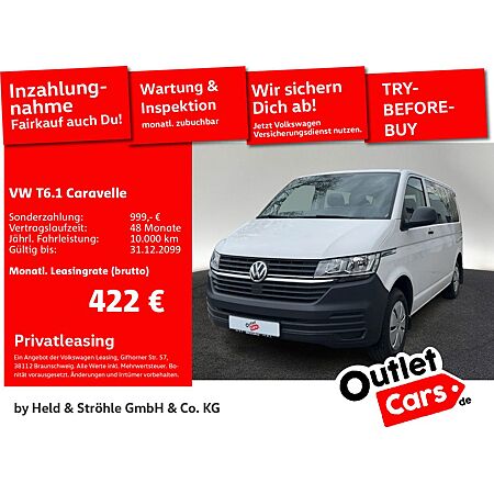 VW T6 Caravelle leasen