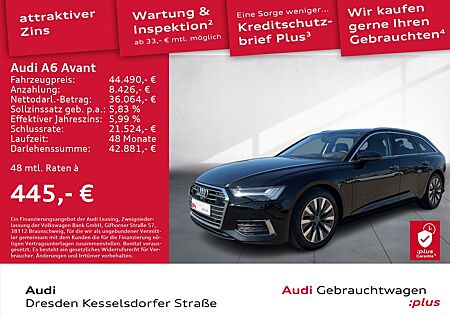 Audi A6 Avant 45 TDI Q. design HUD Kamera LED Navi