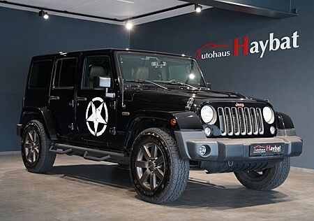 Jeep Wrangler Unlimited 75th Anniversary Navi Leder