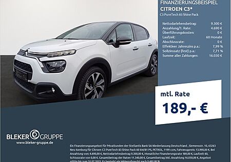 Citroën C3 PureTech 83 Shine Pack
