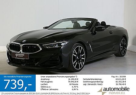 BMW M850i xDr. Cabrio ACC Laser LiveCockpit Sitzbel.