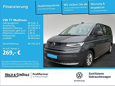 Volkswagen T7 Multivan KR 2.0TDI 6SITZE ALARM MATRIX NAVI P