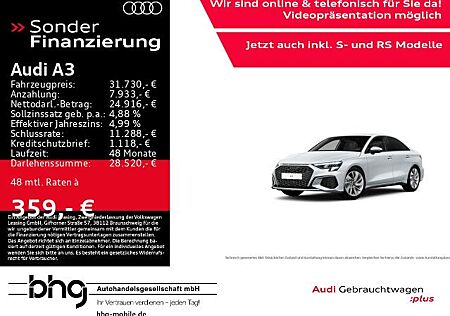 Audi A3 35 TFSI Limousine S tronic S line