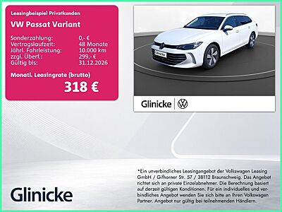 Volkswagen Passat Variant 1.5 eTSI Business LED Navi 360° A