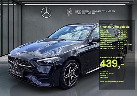 Mercedes-Benz C 200 d T +AMG+Night+MBUX+PANO+KAMERA+AHK+SHZ