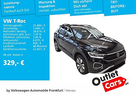 VW T-Roc Volkswagen 1.0 TSI MOVE Navi LED DAB+ FrontAssist