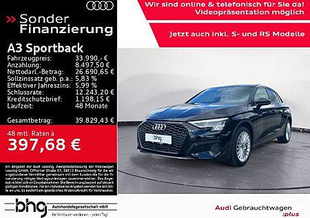 Audi A3 gebraucht kaufen Audi A3 Sportback 35TFSI *S-TRONIC*NAVI*LEDER*
