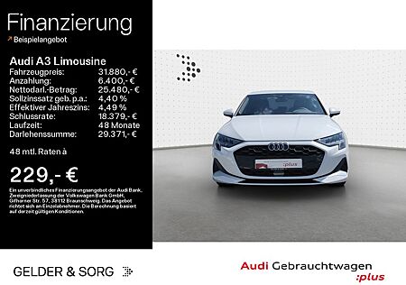 Audi A3 Limousine 30 TFSI advanced LED*Navi*Sound*RFK