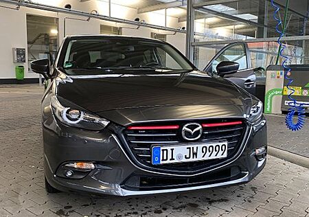 Mazda 3 BN 120PS Automatik Sports Line AHK Grau Allw