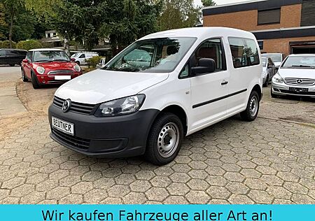 VW Caddy Volkswagen Kombi 1.6TDI*1.HAND*TÜV26*5-SITZE*WENIG KM