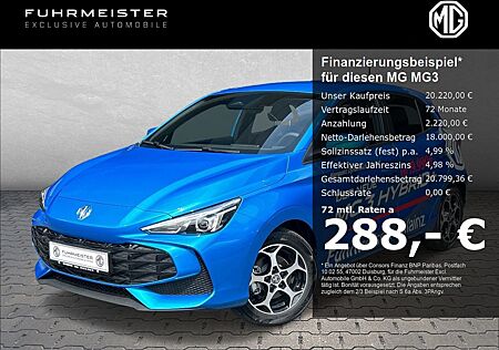 MG MG3 HEV Comfort 1.5 Liter-Hybrid 16 '' Leichtmet