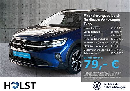 VW Taigo Volkswagen 1.0TSI Style DSG NAV digitales Cockpit LED