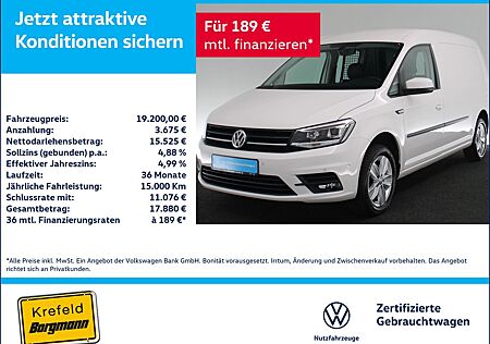 VW Caddy Volkswagen Maxi 1.4 TSI Kasten 3,99 AHK XENON SHZ PDC
