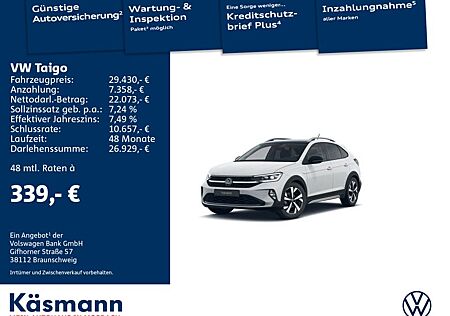VW Taigo Volkswagen Style 1.0TSI IQ.DRIVE KAM KEYLESS