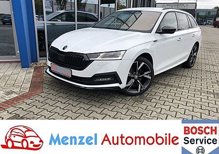 Skoda Octavia gebraucht kaufen Skoda Octavia Combi 1.4 TSI iV DSG Sportline AHK KAM