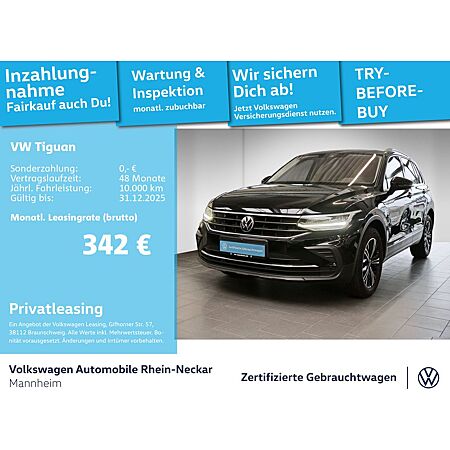 VW Tiguan leasen