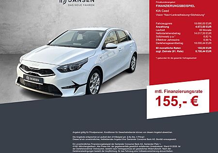 Kia Cee'd Ceed Vision *Navi+Lenkradheizung+Sitzheizung*