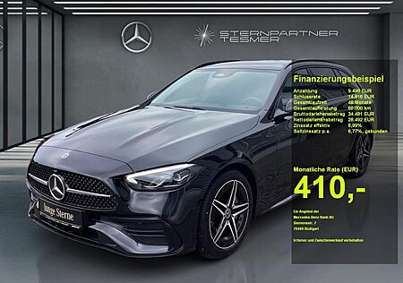 Mercedes-Benz C 180 T +AMG+Night+Pano+Kamera+Memory+Totw+Verk