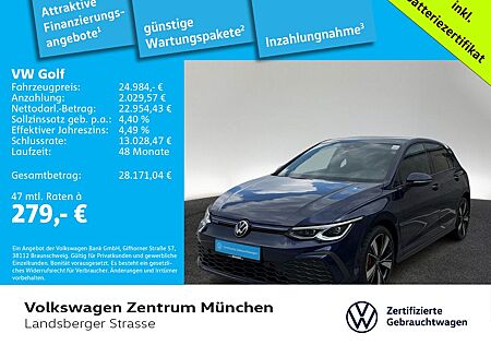 VW Golf Volkswagen VIII 1,4 TSI GTE ACC LED+ Navi ParkPilot Ap