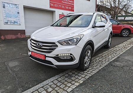 Hyundai Santa Fe Premium blue 4WD*Kam*AHK*8-fach+VOLL*