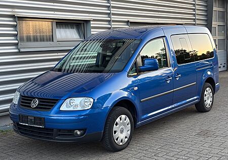VW Caddy Volkswagen Maxi 1.6/TÜV NEU/AHK/KLIMA/SHZ/HUNDEGITTER