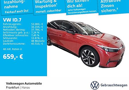 VW ID.7 Volkswagen Tourer GTX Navi AHK Panoramadach Sprachassi