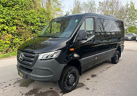 Mercedes-Benz Sprinter *319*4x4*9-SITZER*LEDER*DOPPELKLIMA*AHK