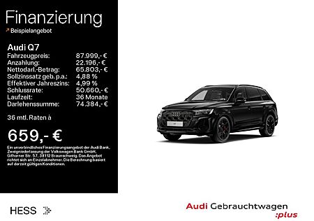 Audi Q7 60 TFSIe quattro S-LINE*B&O*LASER*PANO*AHK*HU