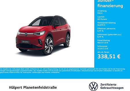 VW ID.4 Volkswagen GTX 4X4 WÄRMEPUMPE PANO AHK 360CAM ACC LM21