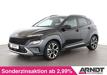 Hyundai Kona 1.6 TGDI Prime Leder GlasSD HUD Nav ACC Kam