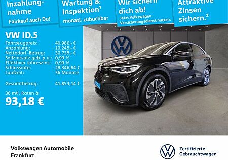 VW ID.5 Volkswagen Pro mit Entertainment-Paket Navi Digitaler