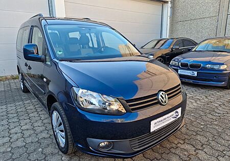 VW Caddy Volkswagen MAXI/AHK/KLIMA/7 SITZER/SCHECKHEFT
