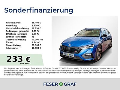 Skoda Octavia Combi RS 2.0 TDI DSG AHK/Standh./4xSitzh