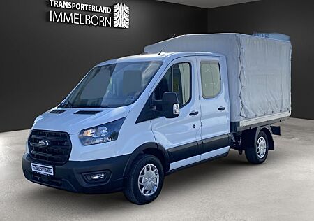 Ford Transit Pritsche 350 L2 Doka Trend 7-Sitze+Klima